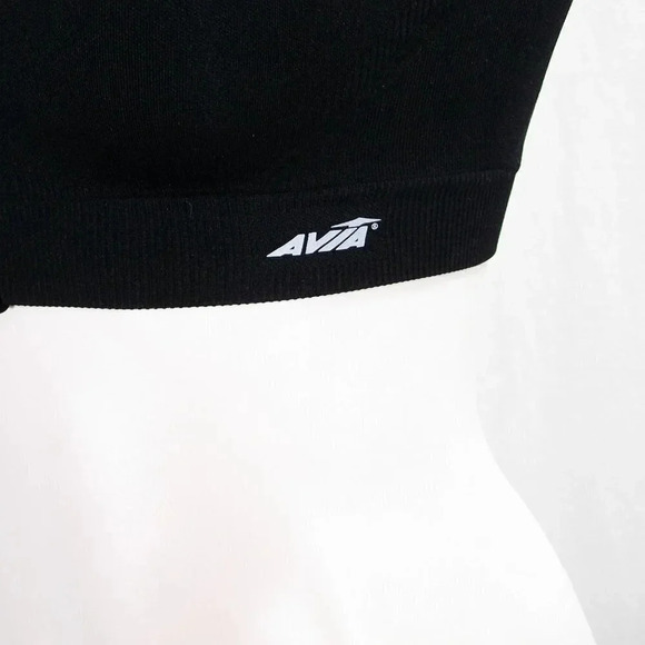 Avia Seamless Zip Front‎ Close Zip Up Wire Free Bra - Picture 3 of 5
